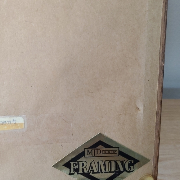 Vintage June 1885 WILMINGTON & MANCHESTER Train Ticket No.578 in frame 6"×11" - Picture 8 of 8